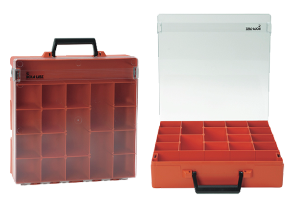 ORANGE ROLACASE + CLEAR LID