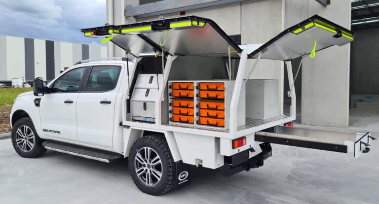 Canopy Shelving at RolaCase