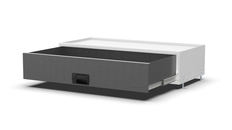Drawers open – RCKIT100/14 Vehicle Metal Drawer Kit