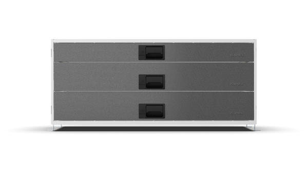 Front view – RCKIT100/5 Vehicle Metal Drawer Kit