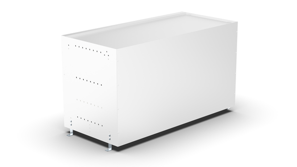 Back View – RCKIT100/7 Vehicle Metal Drawer Kit