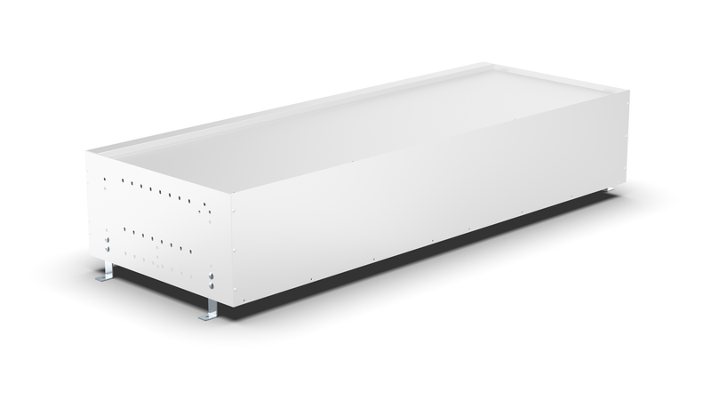 Back view – RCKIT120/1 Vehicle Metal Drawer Kit