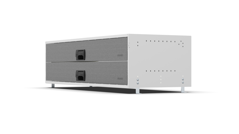 Side view – RCKIT120/3 Vehicle Metal Drawer Kit