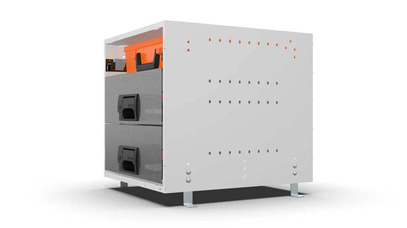 Side view – RCKIT40/10 Vehicle Metal Drawer Kit