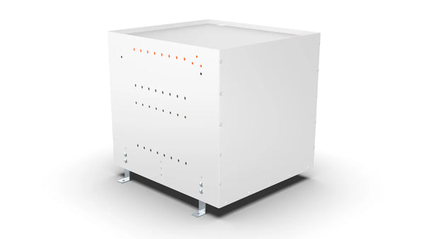 Back view – RCKIT40/10 Vehicle Metal Drawer Kit