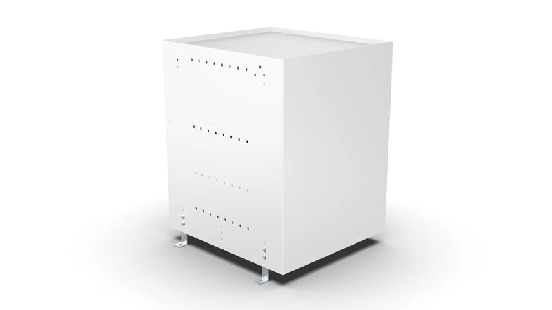 Back view – RCKIT40/12 Vehicle Metal Drawer Kit