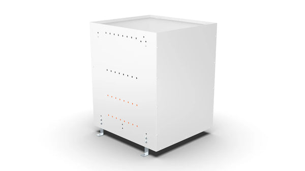 Back view – RCKIT40/13 Vehicle Metal Drawer Kit