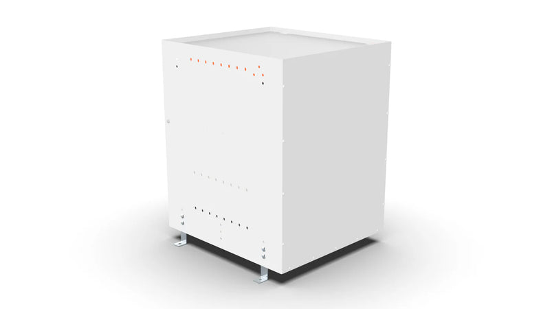 Back view – RCKIT40/14 Vehicle Metal Drawer Kit