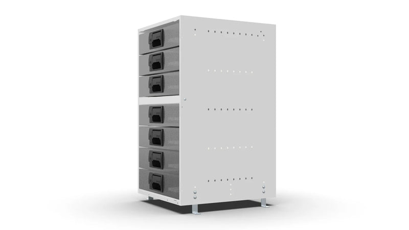 Side view – RCKIT40/15 Vehicle Metal Drawer Kit