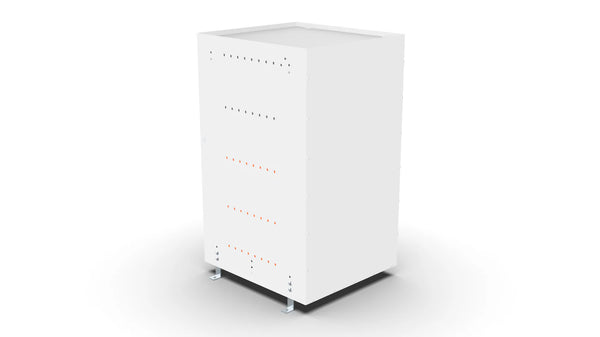 Back view – RCKIT40/18 Vehicle Metal Drawer Kit