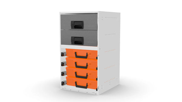 No Plinth feet – RCKIT40/18 Vehicle Metal Drawer Kit