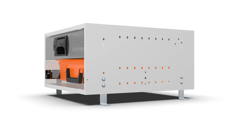 Side view – RCKIT40/2 Vehicle Metal Drawer Kit