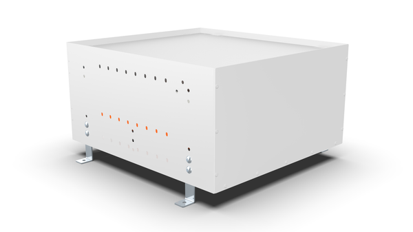 Back view – RCKIT40/2 Vehicle Metal Drawer Kit