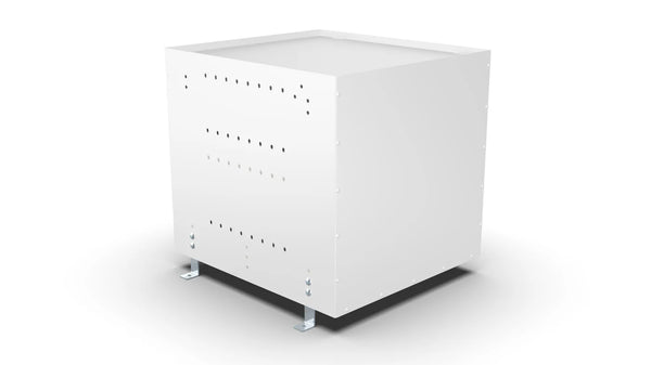 Back view – RCKIT40/21 Vehicle Metal Drawer Kit