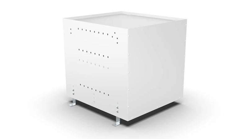 Back view – RCKIT40/21 Vehicle Metal Drawer Kit