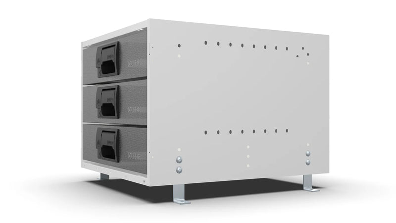 Side view – RCKIT40/3 Vehicle Metal Drawer Kit