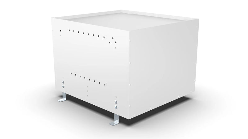 Back view – RCKIT40/3 Vehicle Metal Drawer Kit