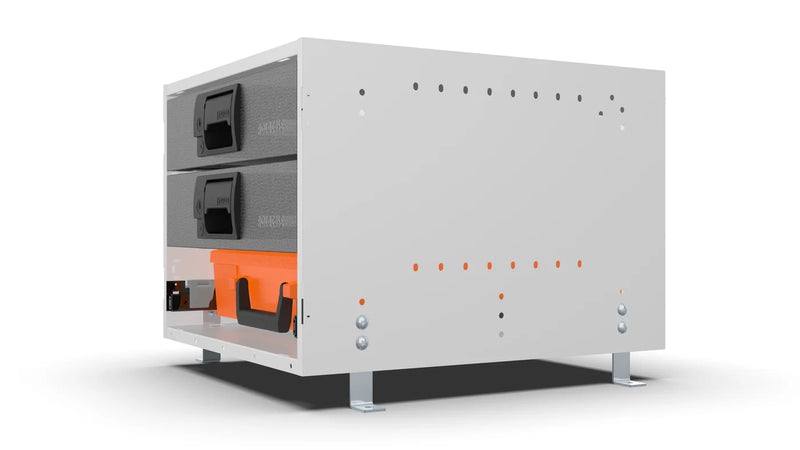 Side view – RCKIT40/5 Vehicle Metal Drawer Kit