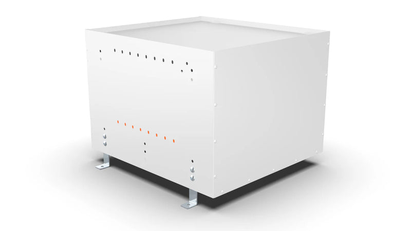 Back view – RCKIT40/5 Vehicle Metal Drawer Kit