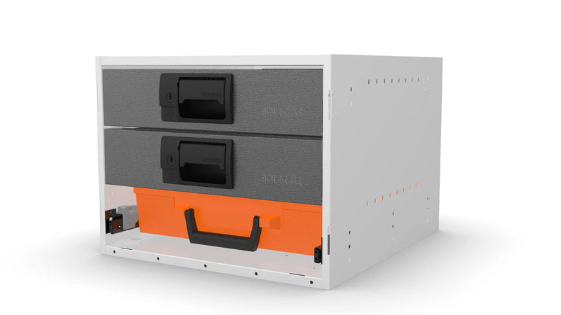 No Plinth feet – RCKIT40/5 Vehicle Metal Drawer Kit