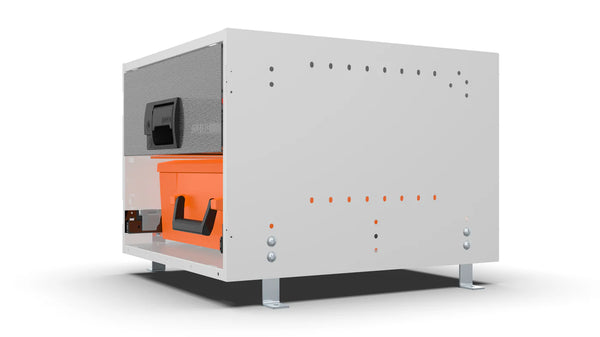 Side view – RCKIT40/6 Vehicle Metal Drawer Kit