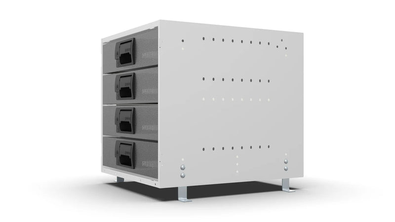 Side view – RCKIT40/7 Vehicle Metal Drawer Kit