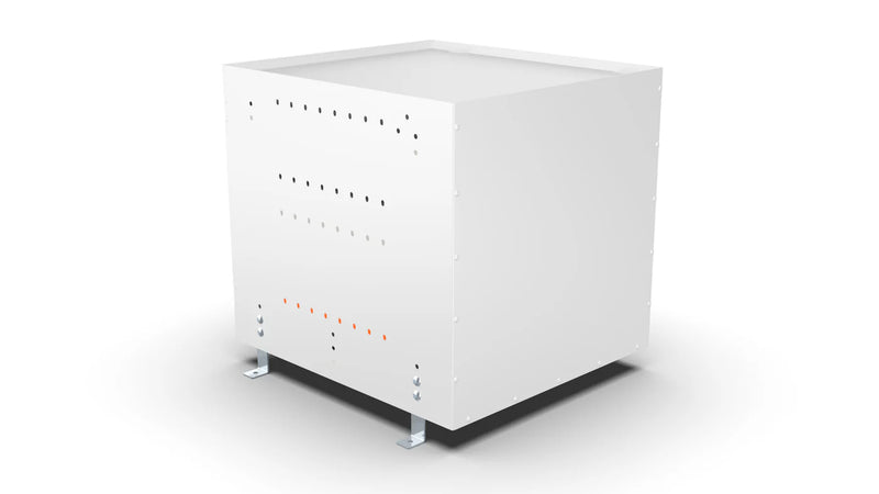 Back view – RCKIT40/9 Vehicle Metal Drawer Kit