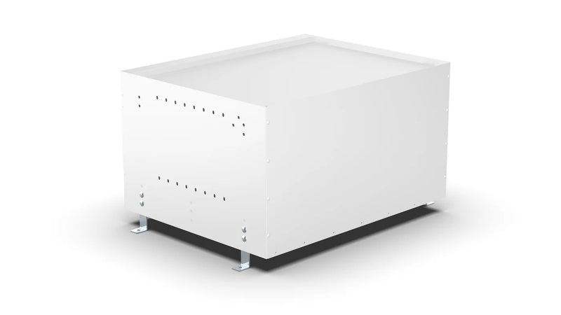 Back view – RCKIT60/3 Vehicle Metal Drawer Kit