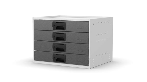 No plinth feet – RCKIT60/4 Vehicle Metal Drawer Kit