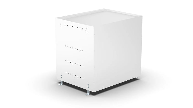 Back view – RCKIT60/6 Vehicle Metal Drawer Kit