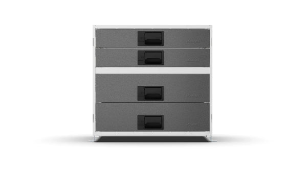 Front view – RCKIT60/7 Vehicle Metal Drawer Kit