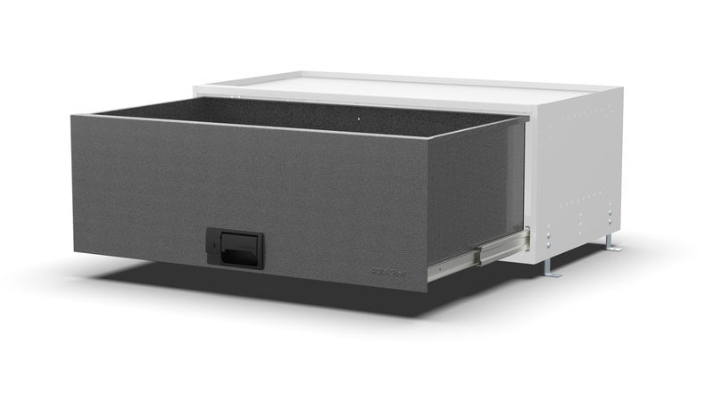 Drawer open – RCKIT80/15 Vehicle Metal Drawer Kit