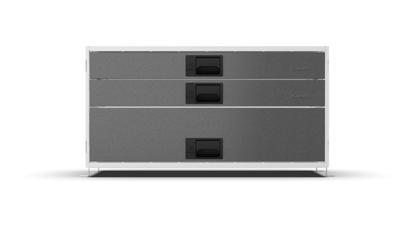 Front view – RCKIT80/16 Vehicle Metal Drawer Kit