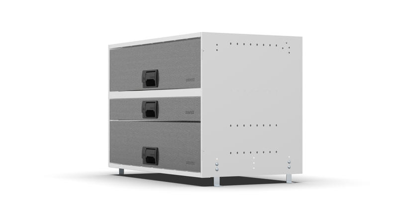 Side view – RCKIT80/18 Vehicle Metal Drawer Kit