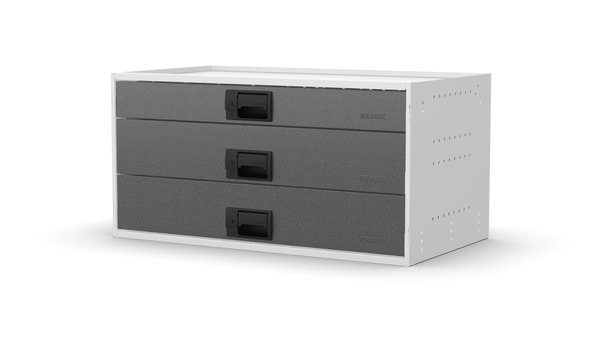 No plinth feet – RCKIT80/5 Vehicle Metal Drawer Kit