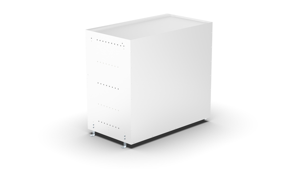 Back view – RCKIT80/8 Vehicle Metal Drawer Kit