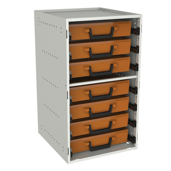 7 Drawer Vehicle Cabinet Kit with RC001 Cases