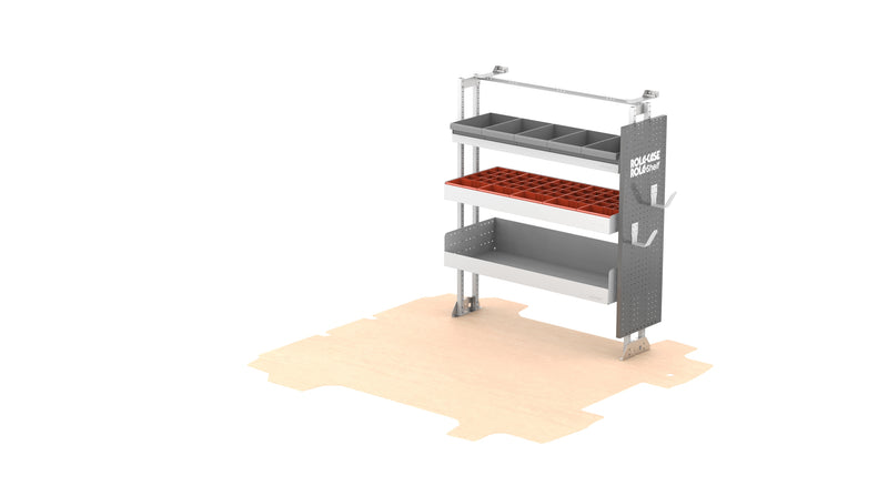 Rolashelf Australia’s Most Popular Van Kit – W: 1060mm v1