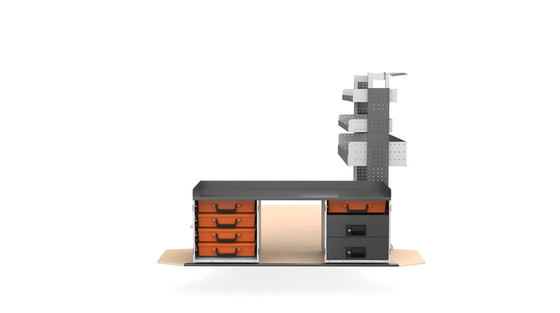 Toyota Hiace Locksmith Van Package 2