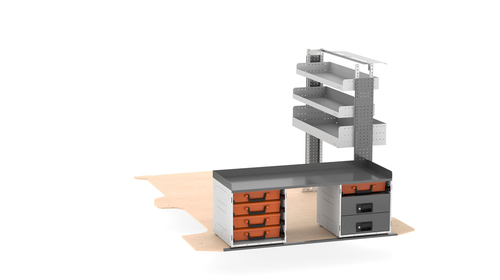 Toyota Hiace Locksmith Van Package 2