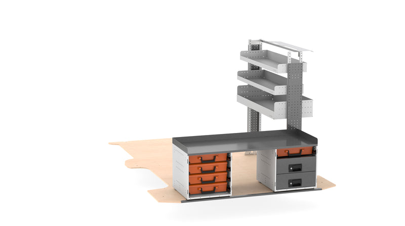 Toyota Hiace Locksmith Van Package 2