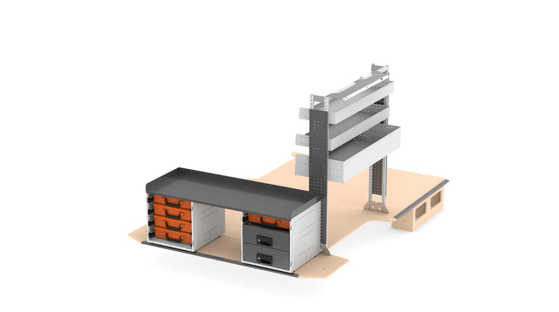 Toyota Hiace Locksmith Van Package 2