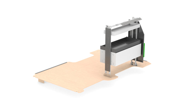 Passenger Side Deluxe Van Kit – Low/Mid Roof v3 rolashelf 