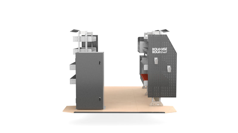 Rolacase Toyota Hiace LWB HVAC Van Kit v4