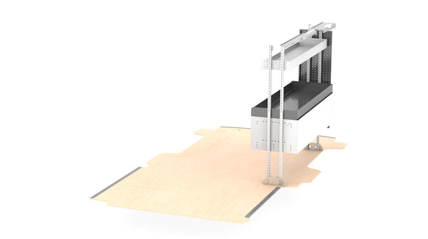 RolaShelf Passenger Side Deluxe Van Kit – Low/Mid Roof Universal 12 v3
