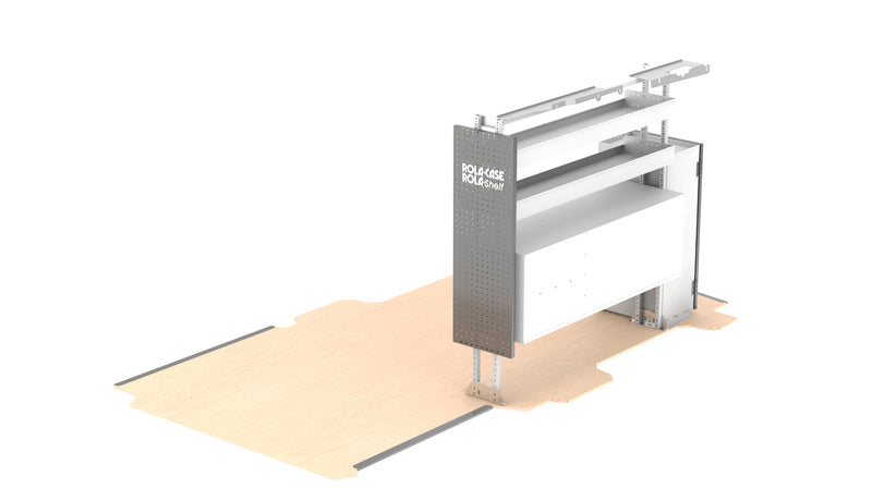RolaShelf Passenger Side HVAC Van Kit – Low/Mid Roof 12 v3