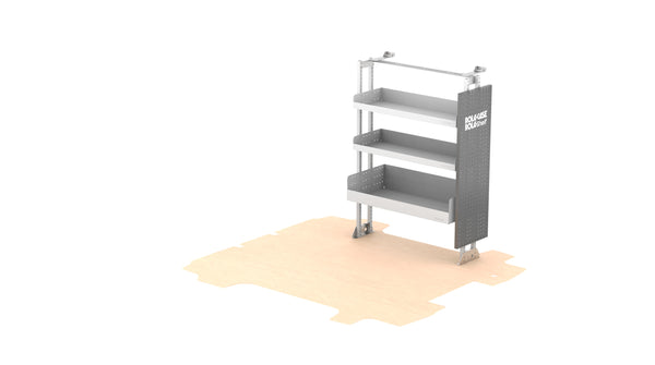 RolaShelf Driver or Passenger Side Basic Van Kit - Crew Models v1 