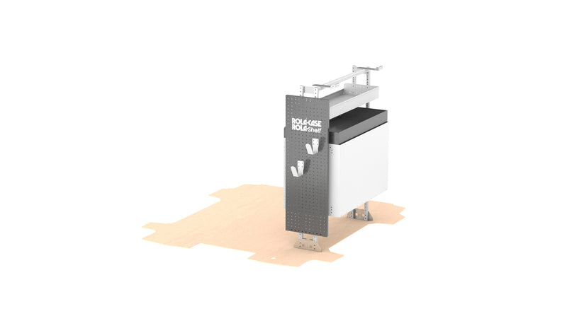 RolaShelf 890mm Driver or Passenger Side Deluxe Van Shelving Bay v5