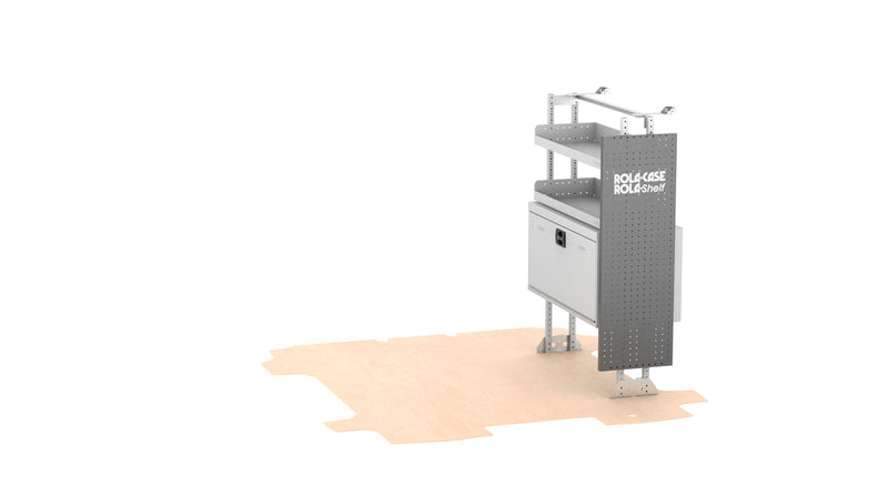 RolaShelf 890mm Driver or Passenger Side General Van Shelving Bay v2