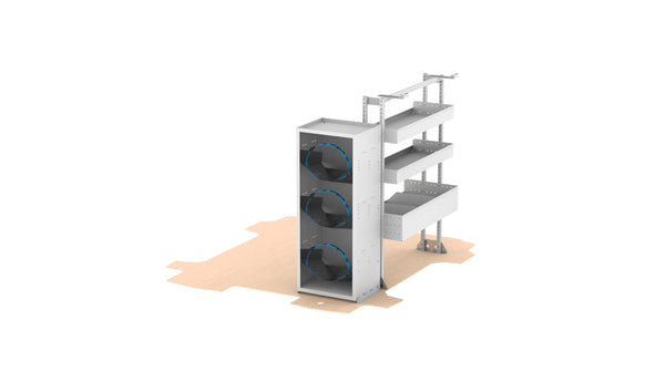 Rolashelf HVAC Van Kit – D/P Side v6